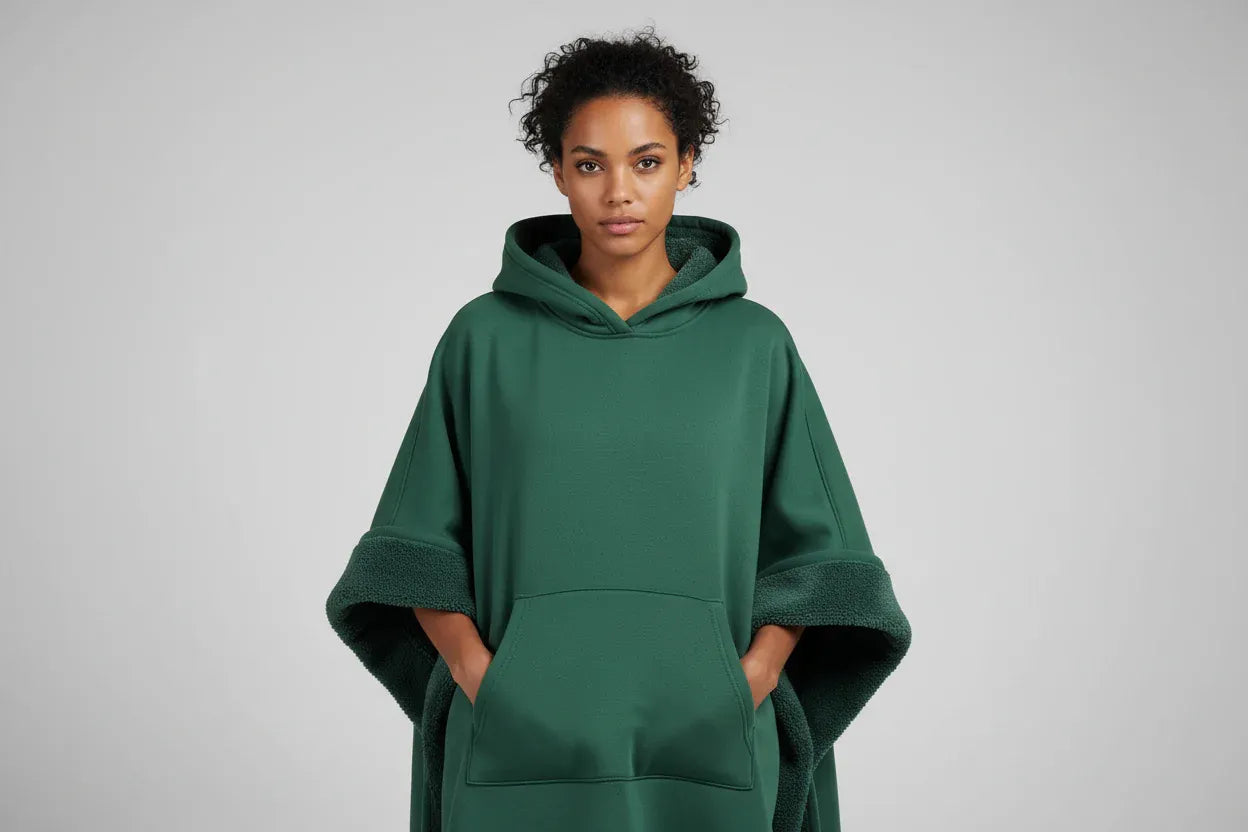 Oversized Soft Touch Hoodie with Long Sleeves – Owen & Sophine