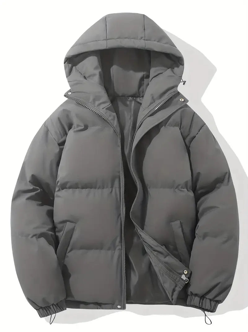 Women’s Padded Casual Winter Jacket with Hood