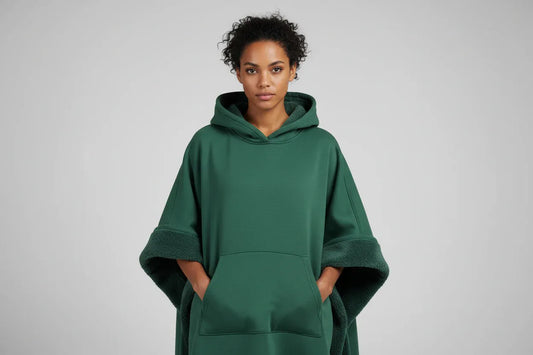 Oversized Soft Touch Hoodie with Long Sleeves