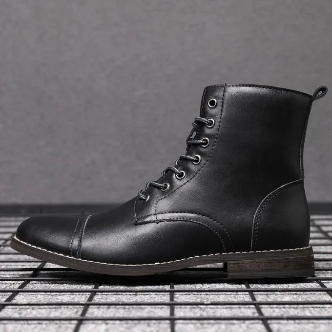 Men's Casual Stylish Boots with Lace-Up