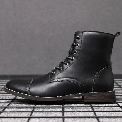 Men's Casual Stylish Boots with Lace-Up