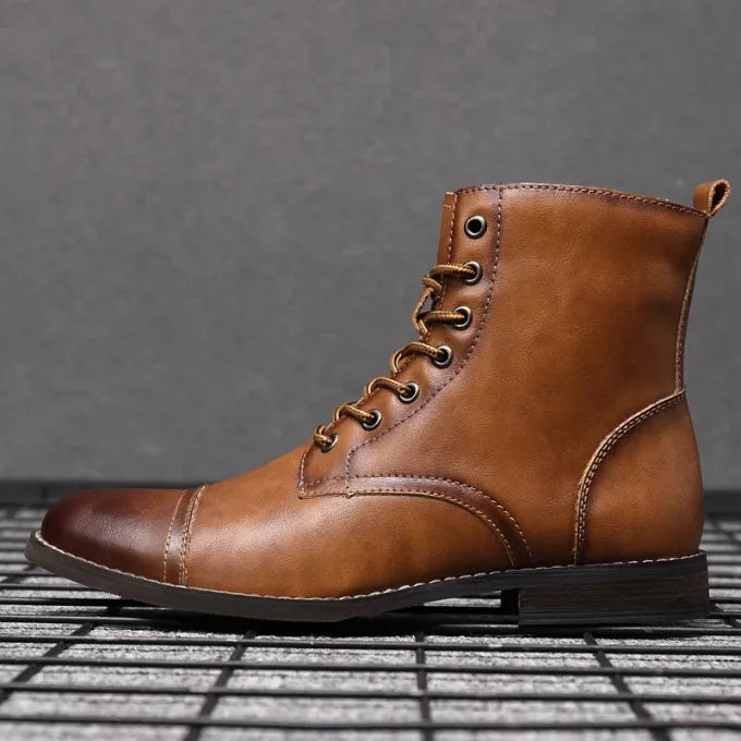 Men's Casual Stylish Boots with Lace-Up