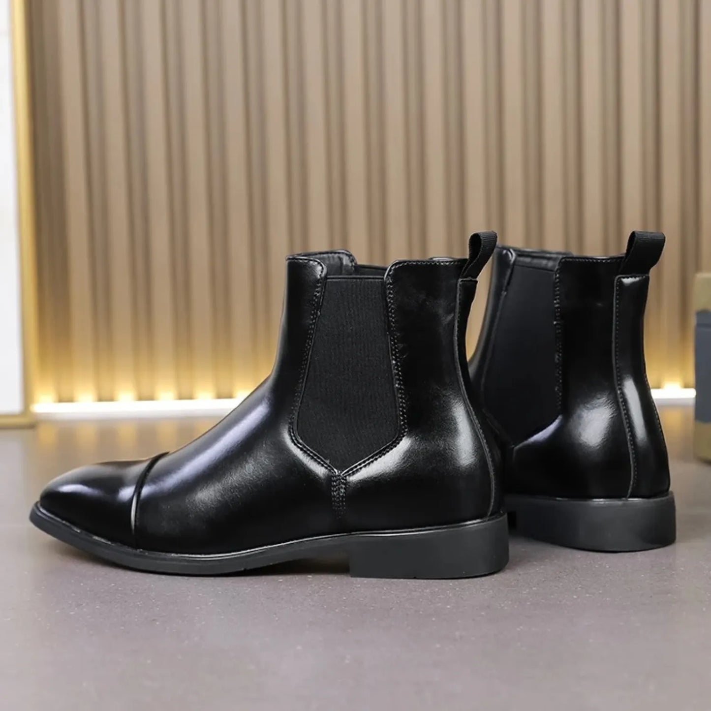 Men's Formal Stylish Boots with Elastic Sides