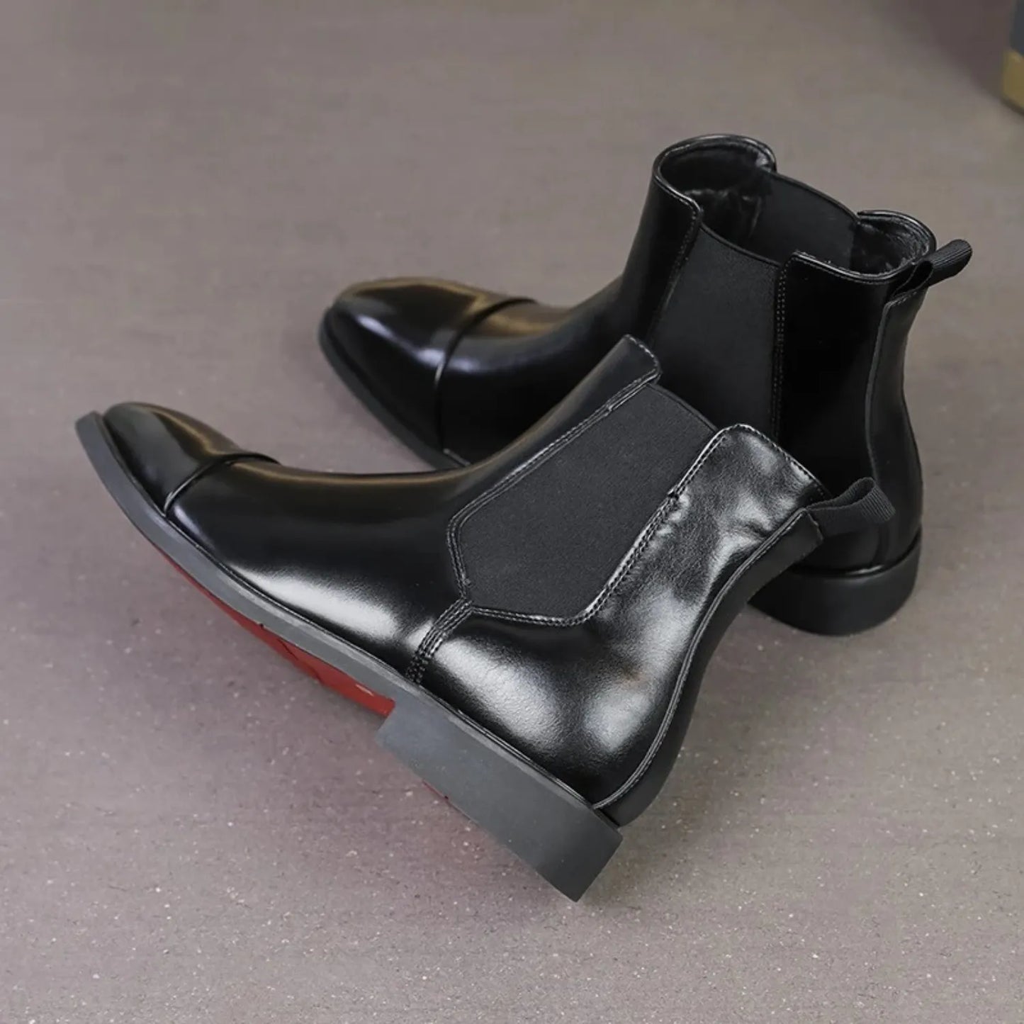 Men's Formal Stylish Boots with Elastic Sides