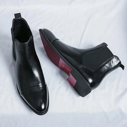 Men's Formal Stylish Boots with Elastic Sides