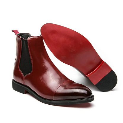 Men's Formal Stylish Boots with Elastic Sides