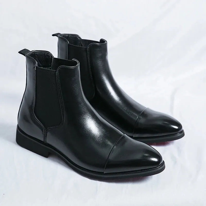 Men's Formal Stylish Boots with Elastic Sides