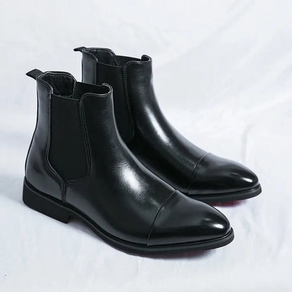 Men's Formal Stylish Boots with Elastic Sides