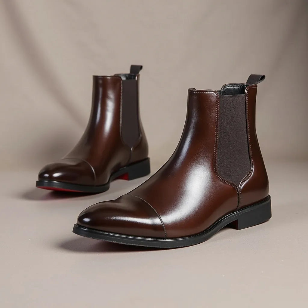 Men's Formal Stylish Boots with Elastic Sides