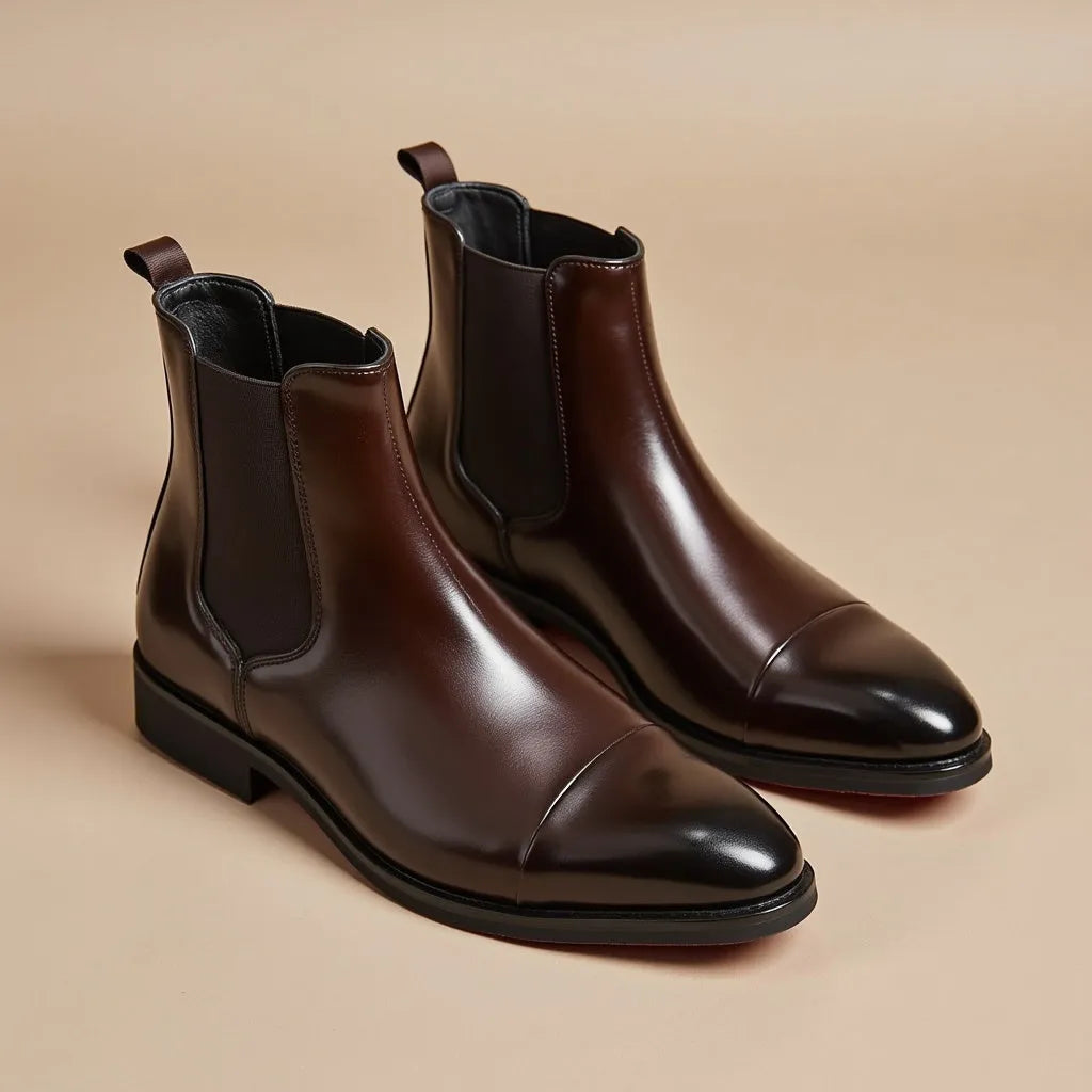 Men's Formal Stylish Boots with Elastic Sides