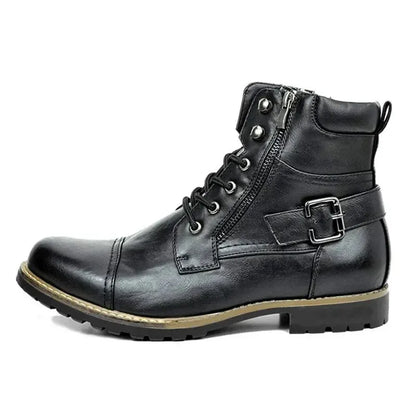 Men's Stylish Casual Boots with Lace-Up