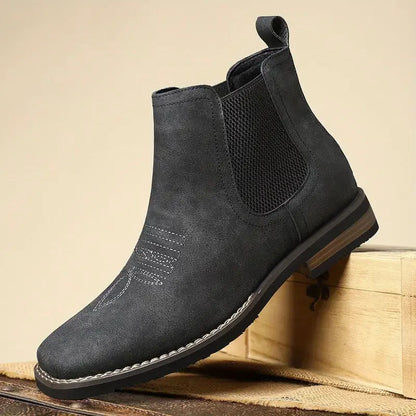 Men's Vintage Casual Boots with Lace-Up