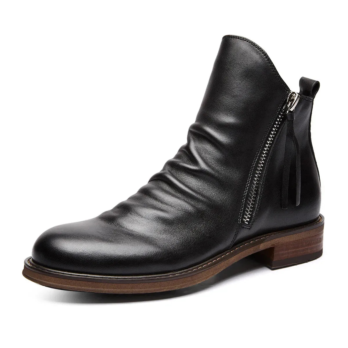 Men's Vintage Casual Boots with Side Zip