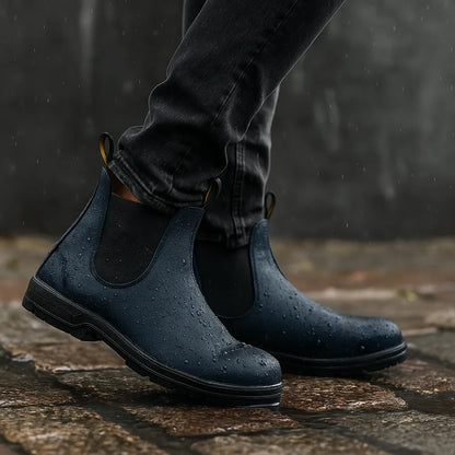 Men's Waterproof Ankle Boots with Non Slip Sole