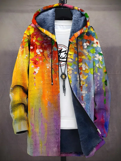 Oversized Casual Coat with Hood