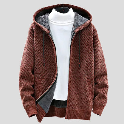 Oversized Comfy Hoodie with Zip-Up