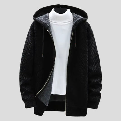 Oversized Comfy Hoodie with Zip-Up