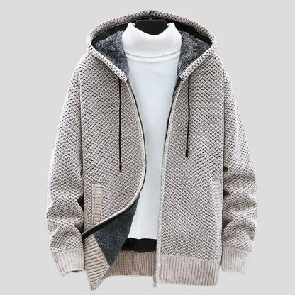 Oversized Comfy Hoodie with Zip-Up