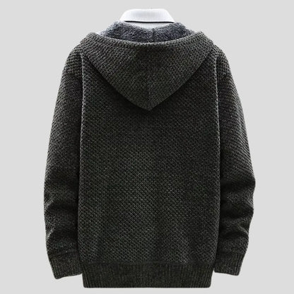 Oversized Comfy Hoodie with Zip-Up