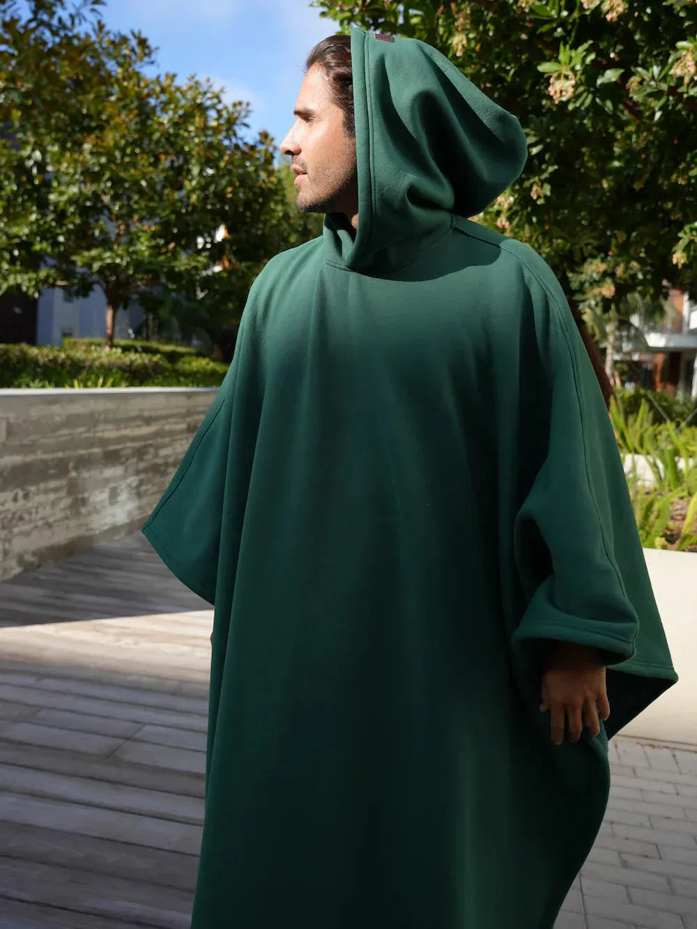 Oversized Soft Touch Hoodie with Long Sleeves