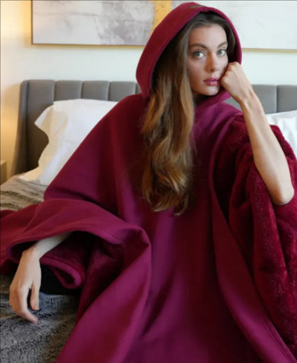 Oversized Soft Touch Hoodie with Long Sleeves