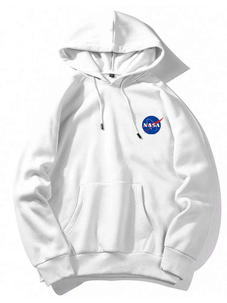 Stylish Graphic Hoodie with Drawstring