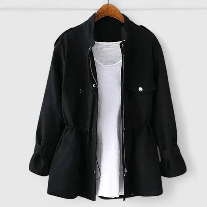 Women’s Casual Lightweight Coat with Zip-Up