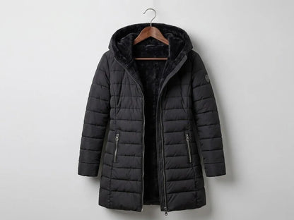 Women’s Casual Padded Winter Jacket with Hood