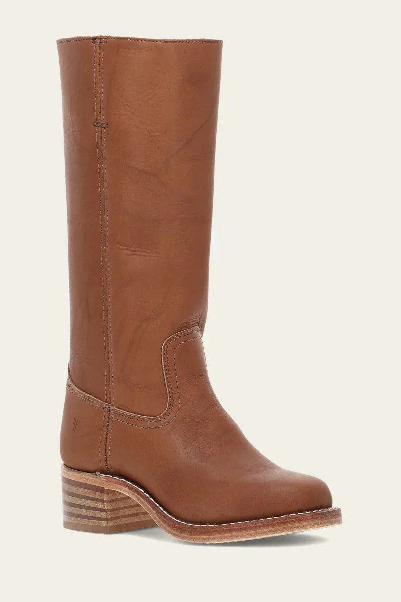 Women's Casual Vintage Boots with Block Heel