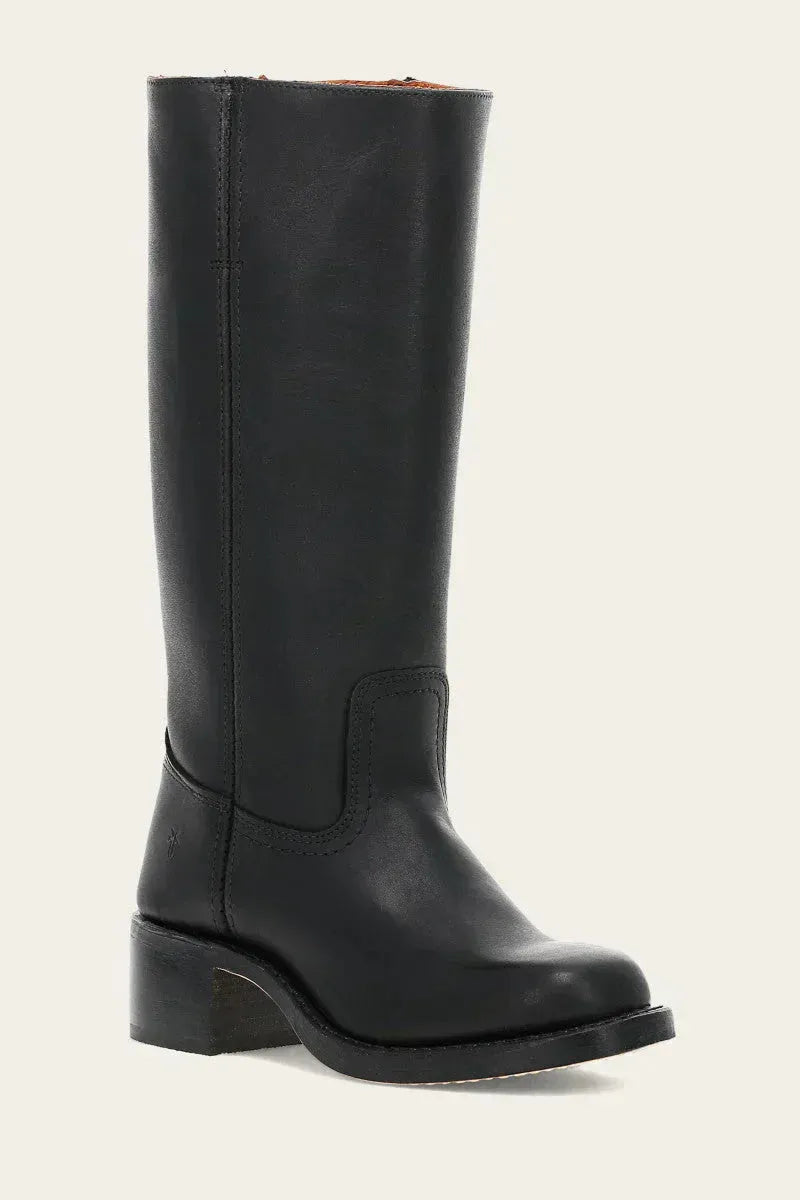 Women's Casual Vintage Boots with Block Heel