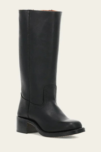 Women's Casual Vintage Boots with Block Heel