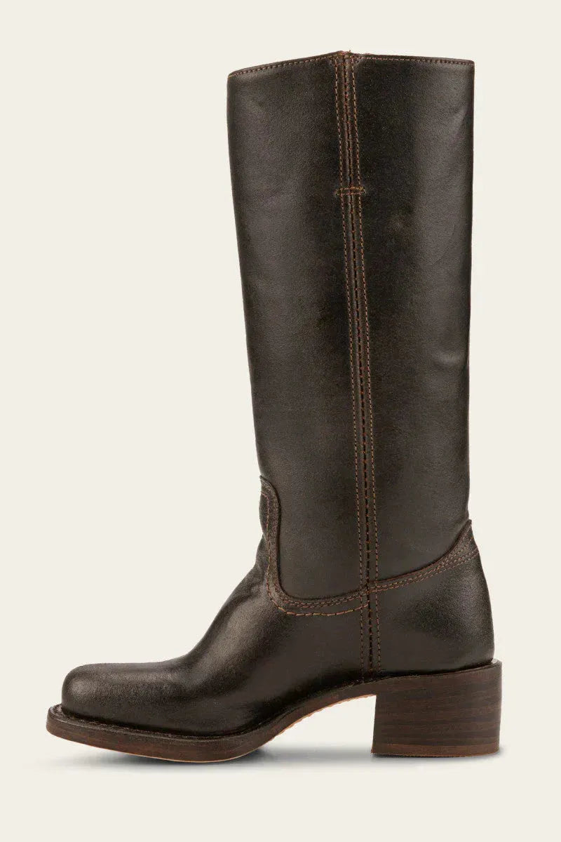 Women's Casual Vintage Boots with Block Heel
