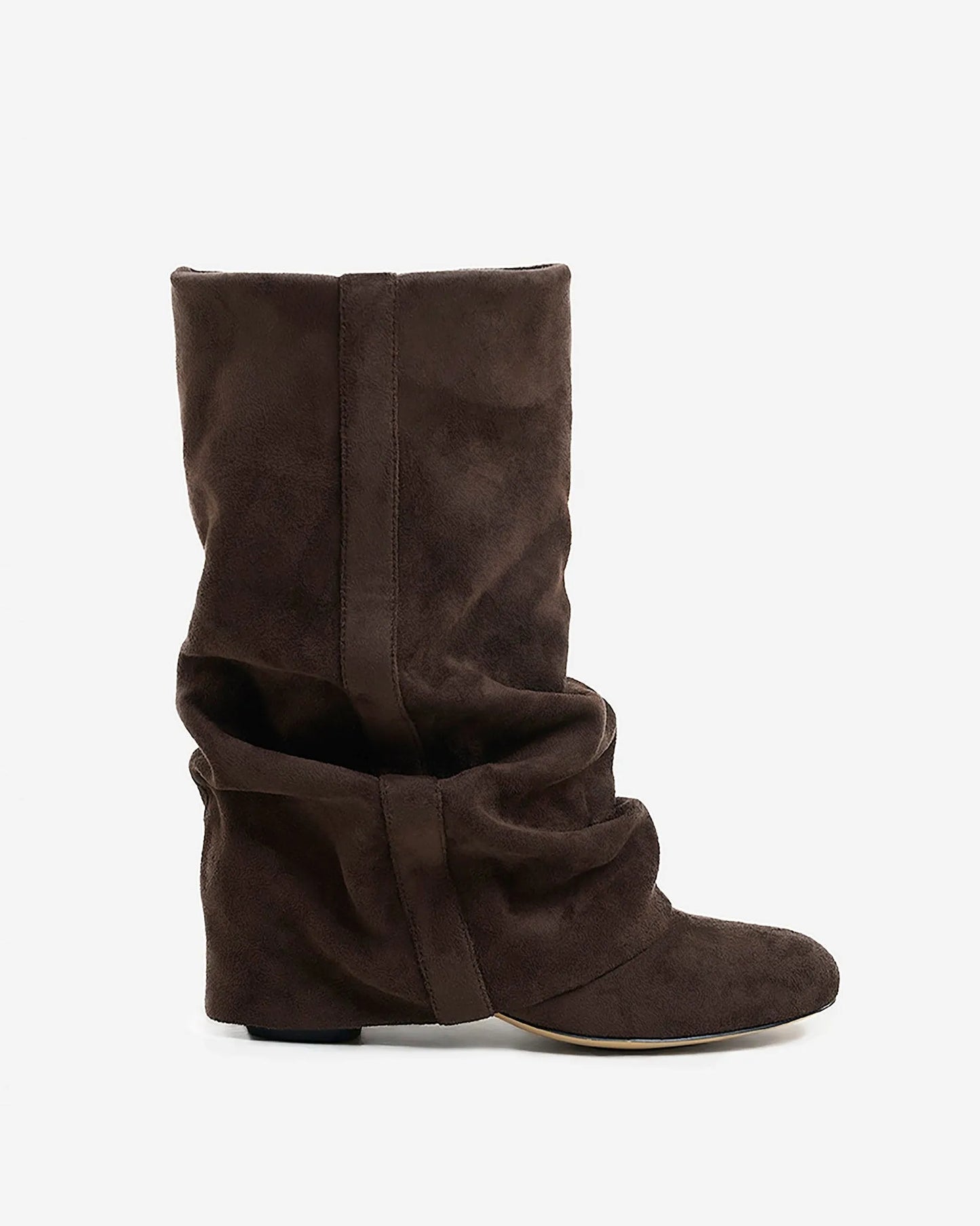 Women's Comfy Knee High Boots with Wide Calf