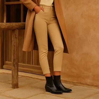 Women's Cowboy Ankle Boots with Slip On