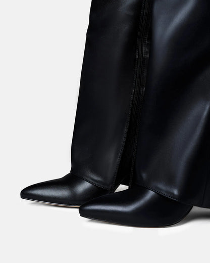 Women's Knee High Stylish Boots with Heeled Design