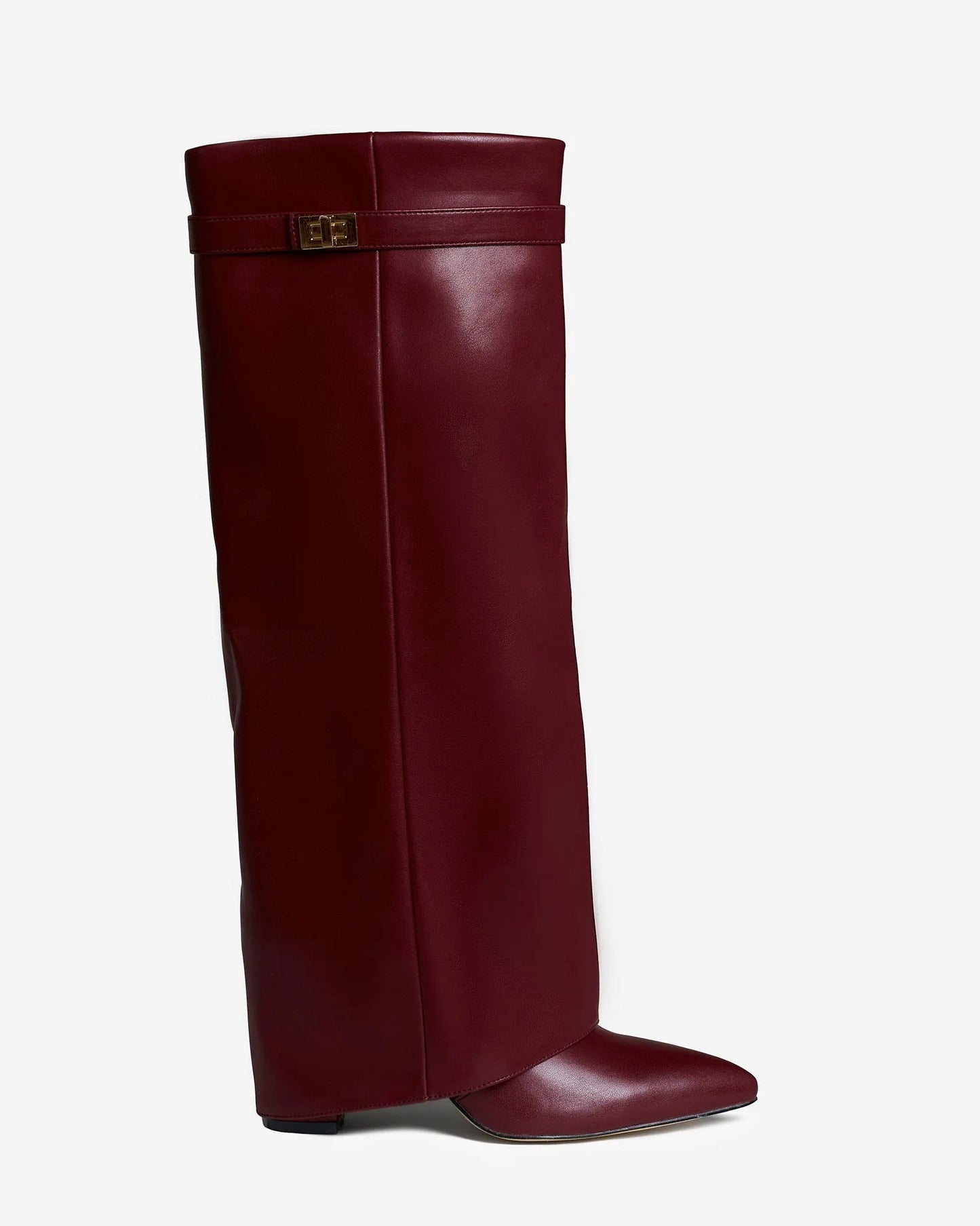 Women's Knee High Stylish Boots with Heeled Design