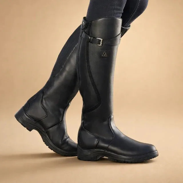 Women's Knee High Stylish Boots with Low Heel