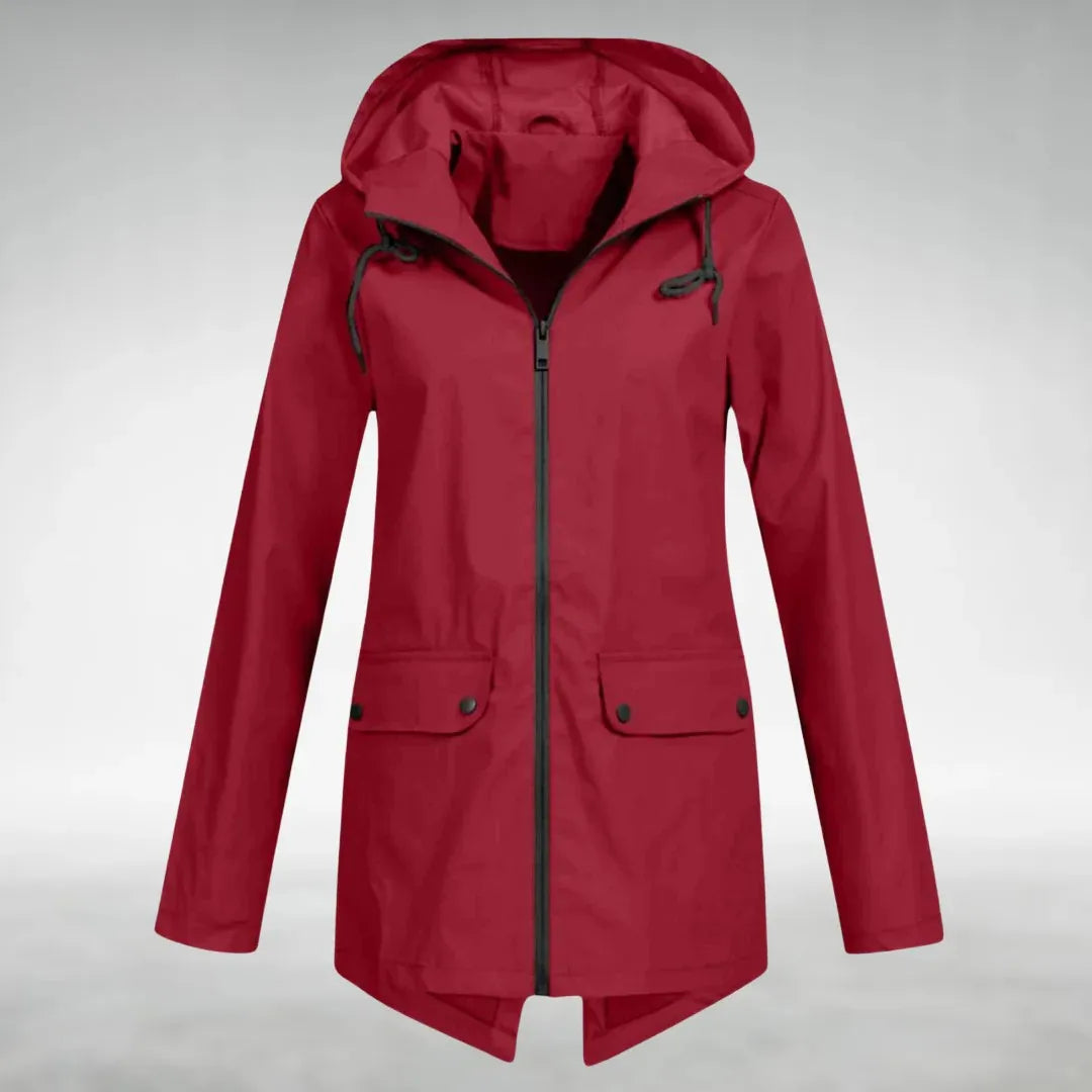 Women’s Lightweight Casual Waterproof Jacket with Hood