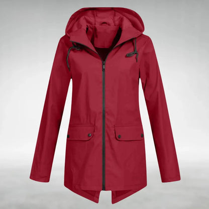 Women’s Lightweight Casual Waterproof Jacket with Hood