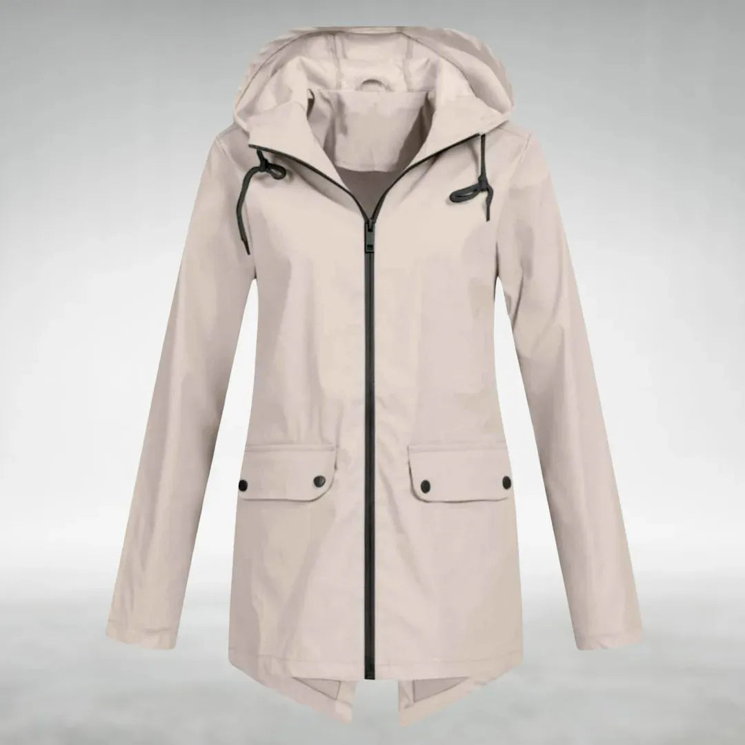 Women’s Lightweight Casual Waterproof Jacket with Hood