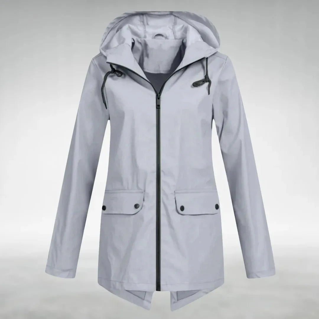 Women’s Lightweight Casual Waterproof Jacket with Hood