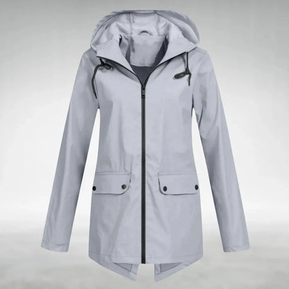 Women’s Lightweight Casual Waterproof Jacket with Hood