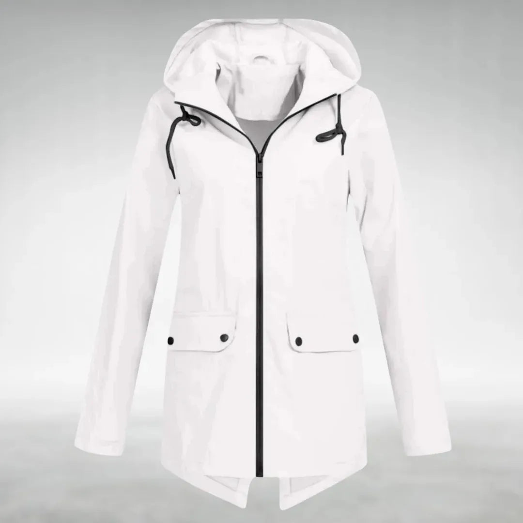Women’s Lightweight Casual Waterproof Jacket with Hood