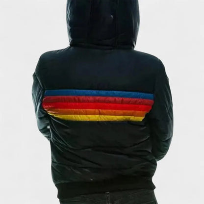 Women’s Lightweight Padded Puffer Jacket with Zip-Up