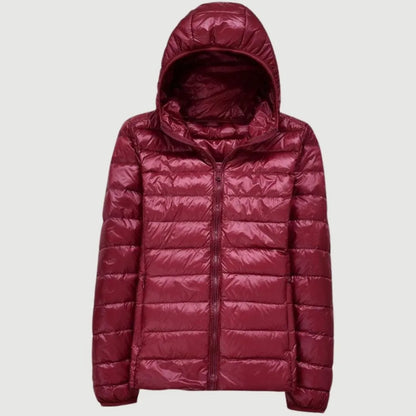 Women’s Lightweight Padded Winter Jacket with Hood