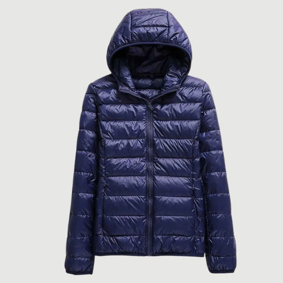 Women’s Lightweight Padded Winter Jacket with Hood