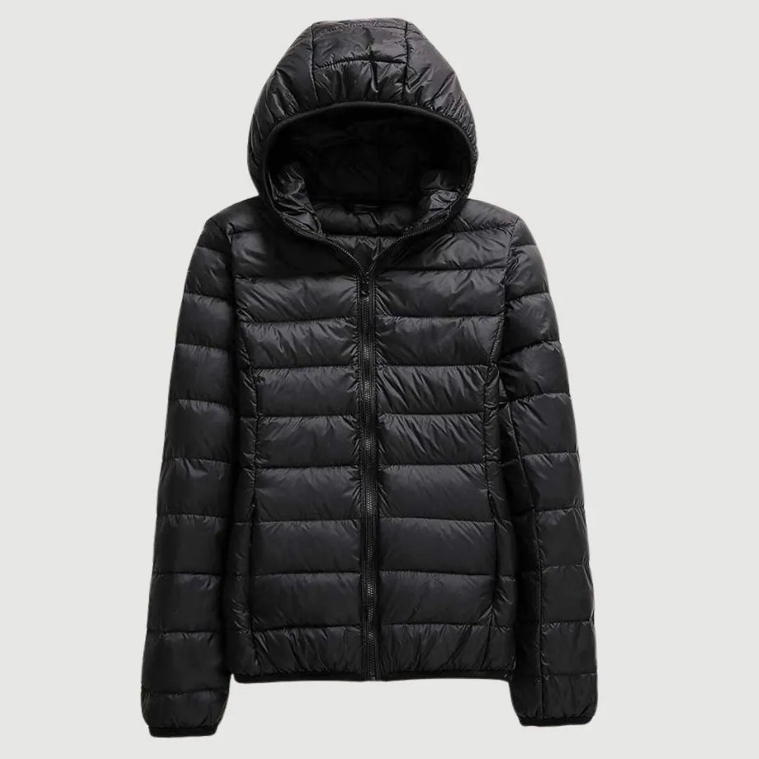 Women’s Lightweight Padded Winter Jacket with Hood