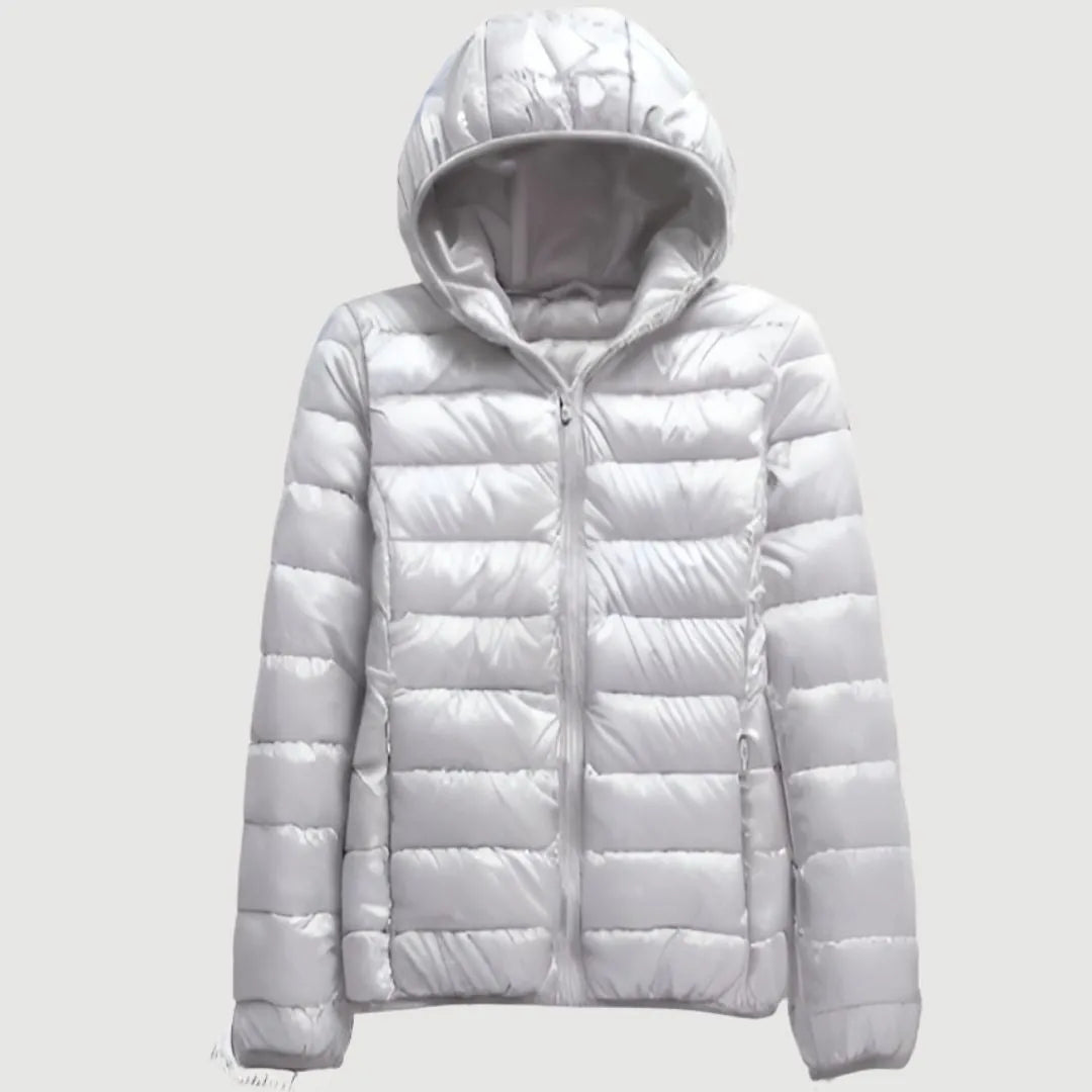 Women’s Lightweight Padded Winter Jacket with Hood