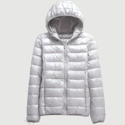 Women’s Lightweight Padded Winter Jacket with Hood