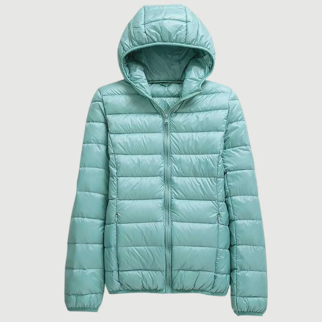 Women’s Lightweight Padded Winter Jacket with Hood